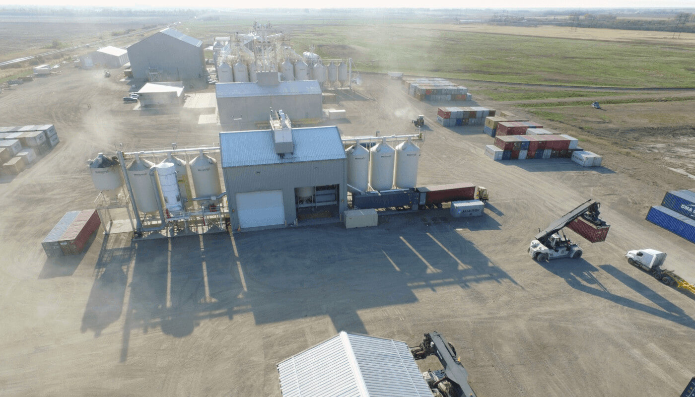 Saskatoon Processing Plant Aerial View