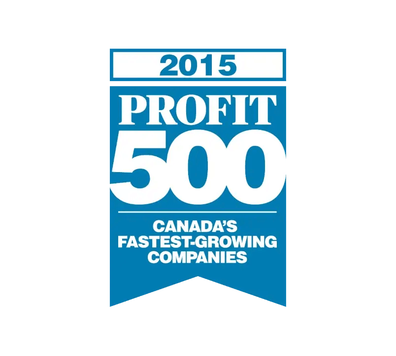 2015 - Profit 500 - Canada's Fastest Growing Companies